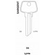 SARGENT 6270LN 6 PIN - S6 SARGENT 6270LN 6 PIN - S6